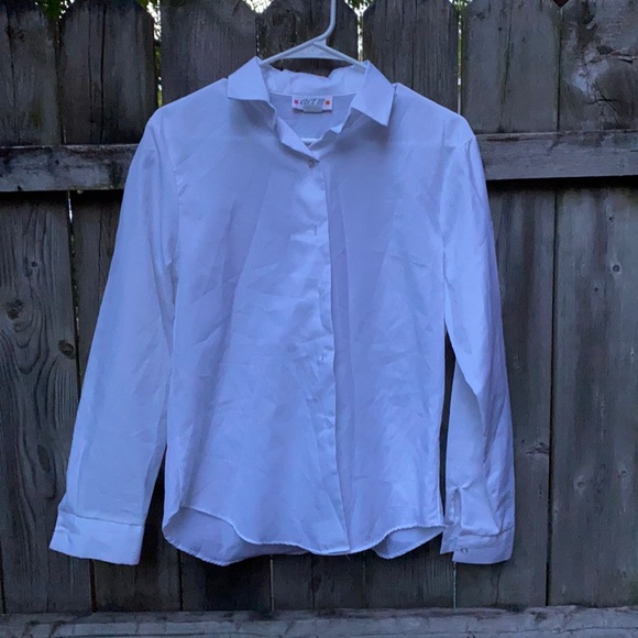 White button Down Top sz. S - Picture 1 of 2